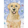 Pipsqueak Productions Pipsqueak Productions C566 Labrador Yellow Holiday Boxed Cards C566
